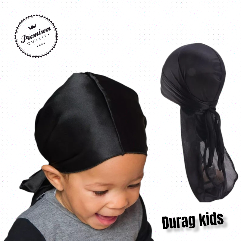 Touca Durag Bandana Silky Para Waves Dread e Tranças