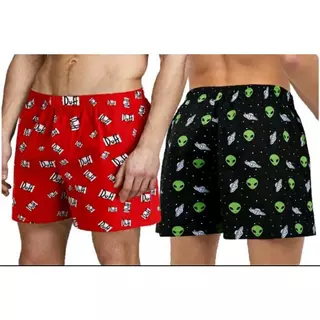 Kit 3 Samba Canção Pijama masculino - Short de dormir liganete