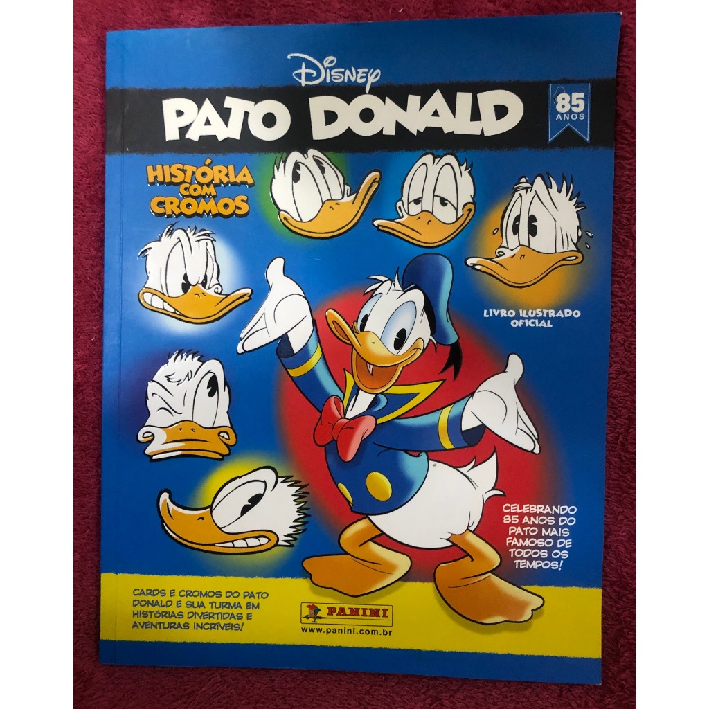 Album de Figurinhas - Pato Donald 85 Anos - Panini