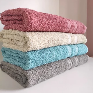 Kit 4 Toalhas Banhão Linha Luxo Grossa