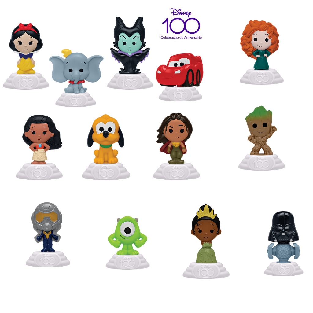 Mc Donalds 100 Anos Disney Merida Groot Darth Vader