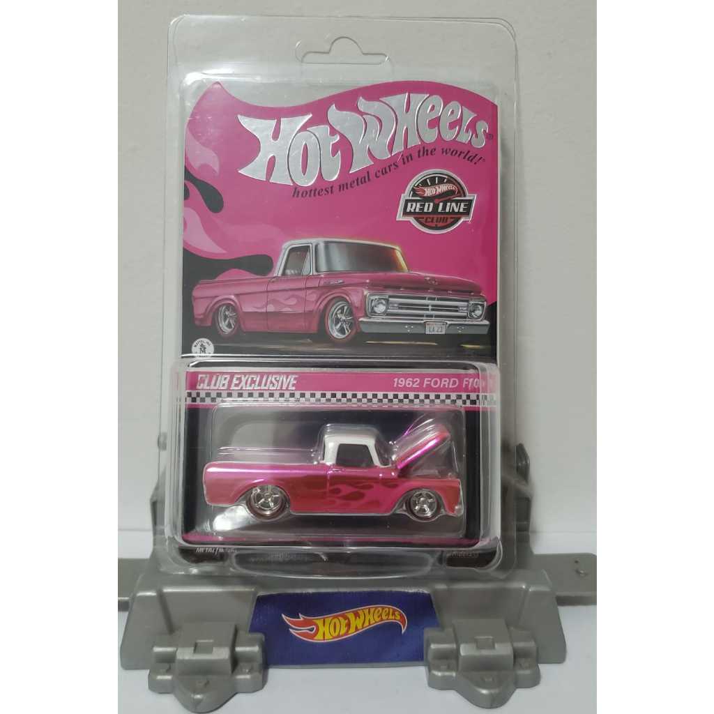 Hot Wheels RLC 1962 Ford F100 Rosa Pink - 2023 | Shopee Brasil