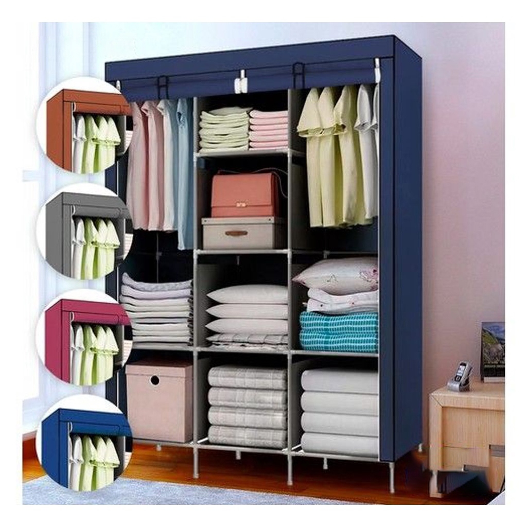 Guarda Roupa Dobrável Organizador De Roupas