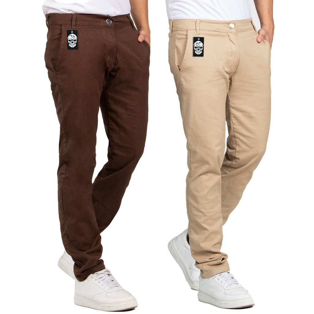 Calça Sarja Masculina Bolso Embutido Estilo Social Premium Envio Rápido