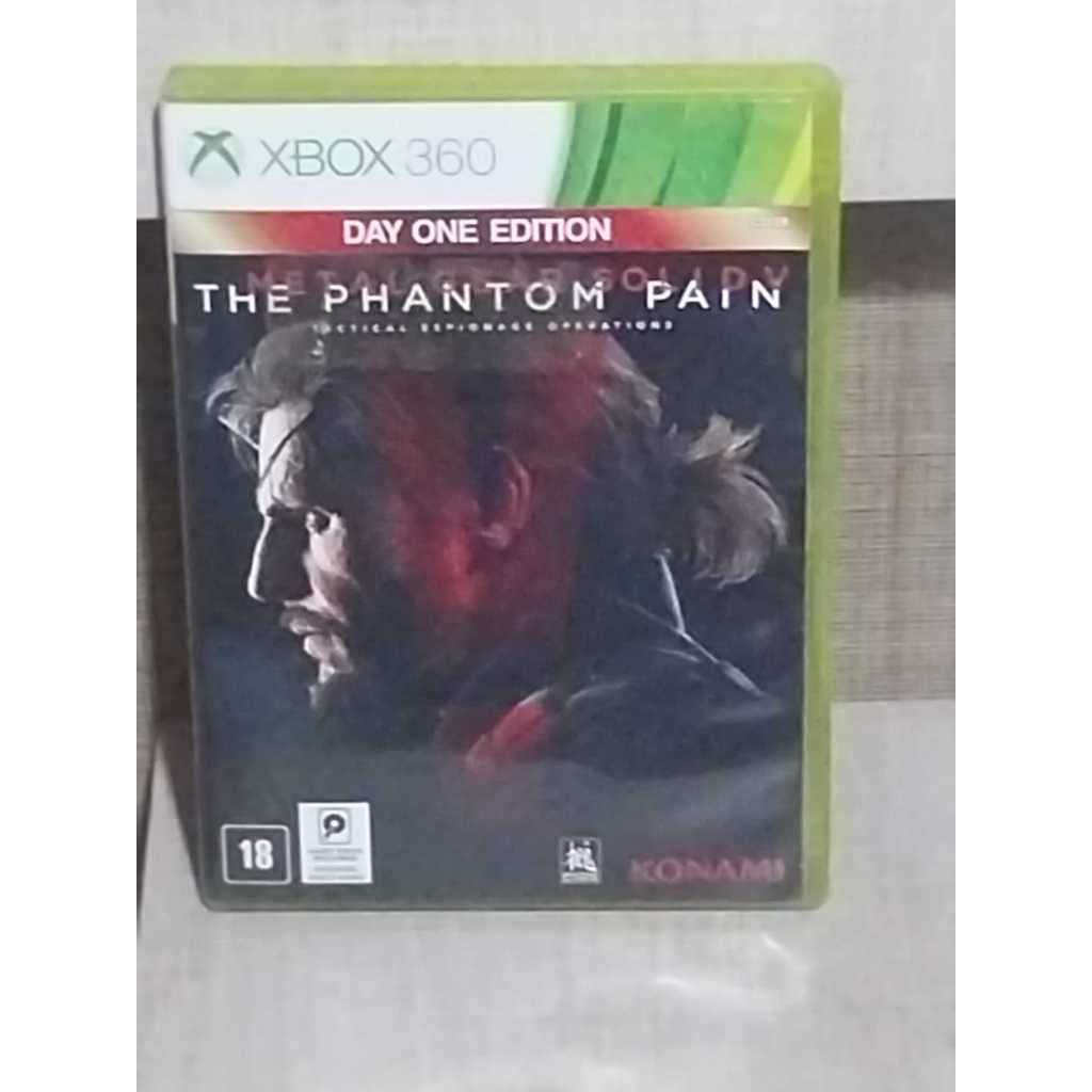 Metal Gear The Phantom Pain X box 360 - Game Mídia Física - Jogo X box 360 Original