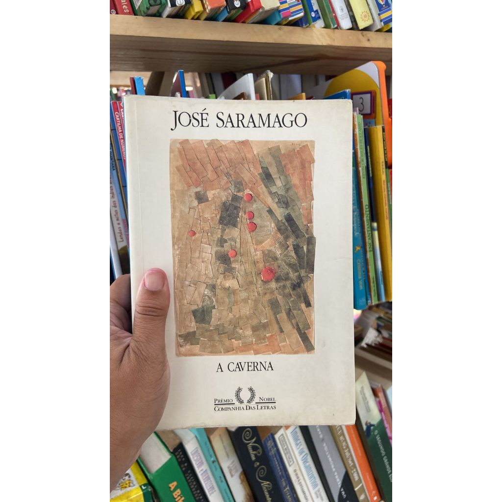 A caverna livros de capa comum autor Jose saramago | Shopee Brasil
