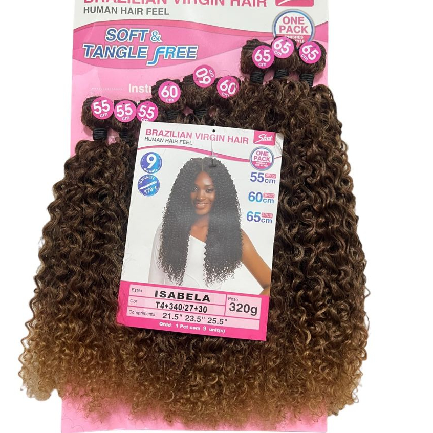 ISABELA-CABELO BIO FIBRA-SLEEK 320g | Shopee Brasil
