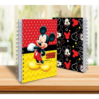 Caderno Mickey 18x25 - 100 Folhas