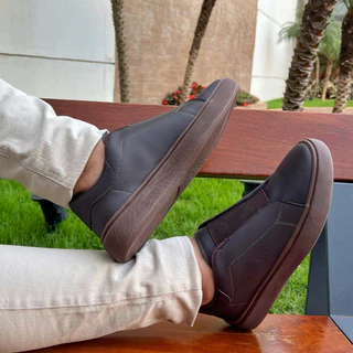 Tenis Casual Masculino Sneaker Ouversize com Ajuste em elastico premium
