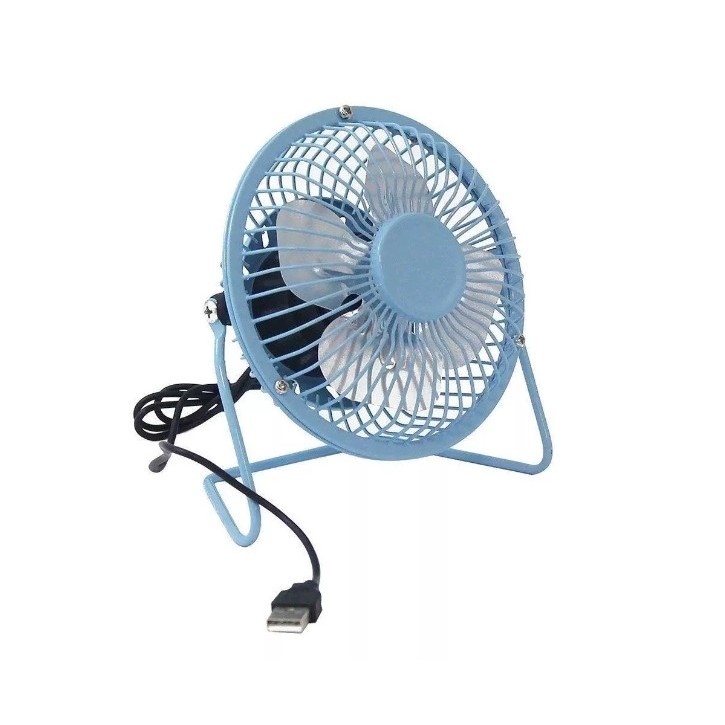 Mini Ventilador Usb De Mesa Premium Potente E Silencioso