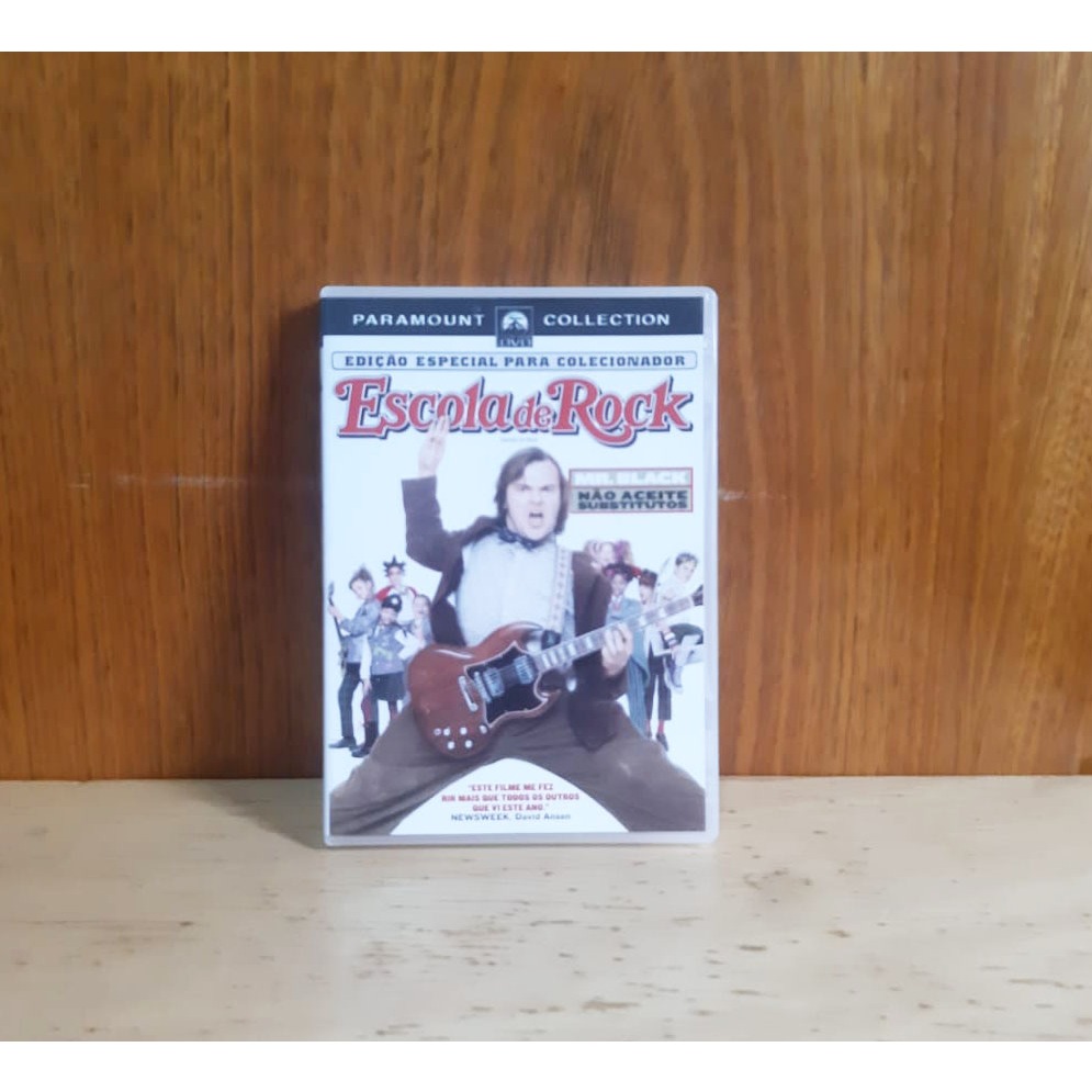 Blu-ray Escola De Rock - Jack Black Dublado Original + Luva