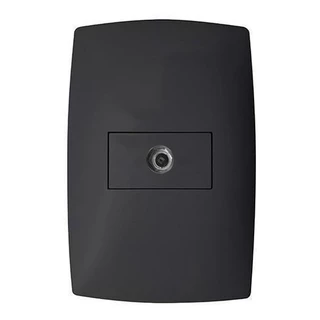 Conjunto Antena Coaxial 4x2 Home Grafite