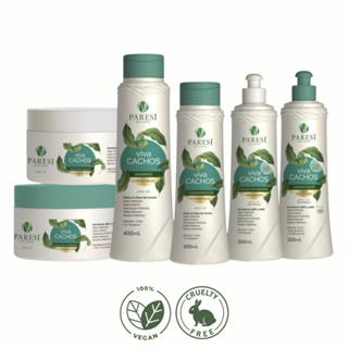 Kit Ultra Nutrição Viva Cachos Paresí Nature Cabelos Cacheados
