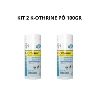 Kit 2 K-Othrine Pó 100gr Eliminador de Insetos