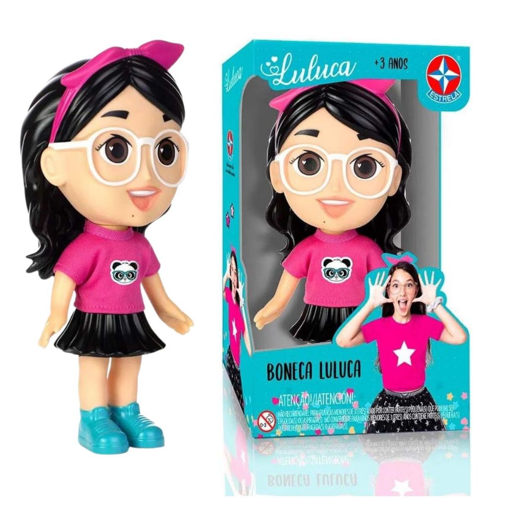 Boneca Luluca Youtuber Luluquinha Fofinha Pandinha Brinquedo | Shopee ...