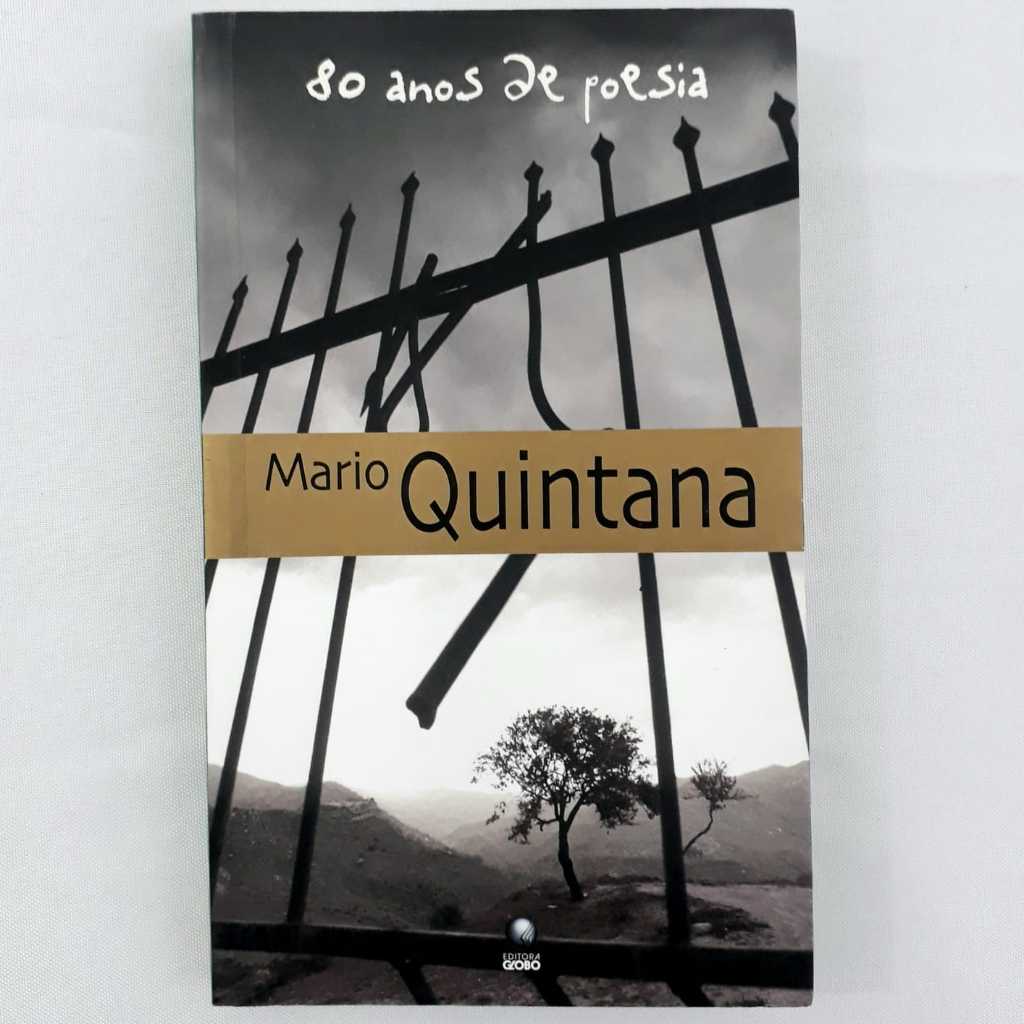 Livro 80 Anos de Poesia - Mario Quintana | Shopee Brasil