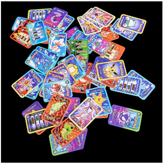 Tazos Pokemon Retangulares Elma Chips Cheetos 1ª Edição Novos Coleção Completa