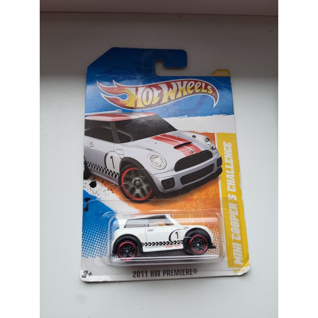 hot wheels Mini cooper S Challenger 2011 original lacrado raro