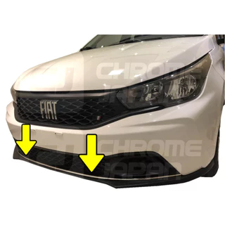 Friso Aplique Parachoque Dianteiro Fiat Argo 2023+