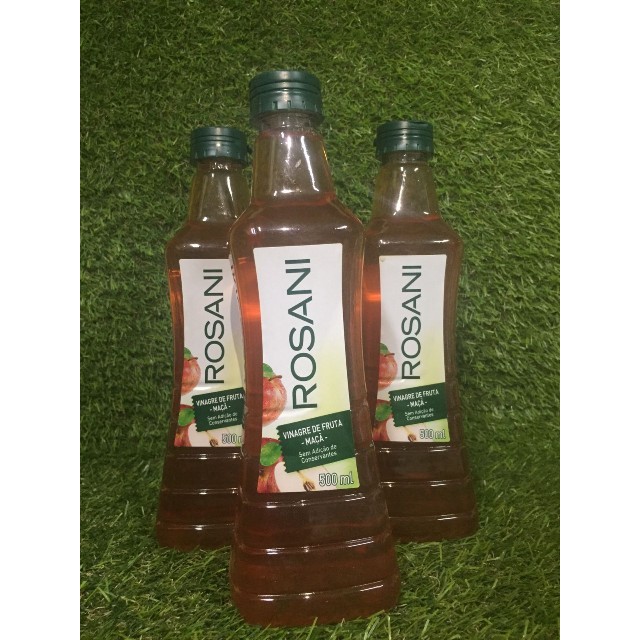 Vinagre de Maçã Rosani 500ml (Kit com 3)