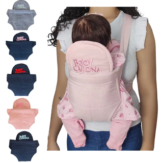 Canguru de Bebê Infantil Baby Carona Ergonômico Macio Ajustável e Regulável em Oferta na Shopee