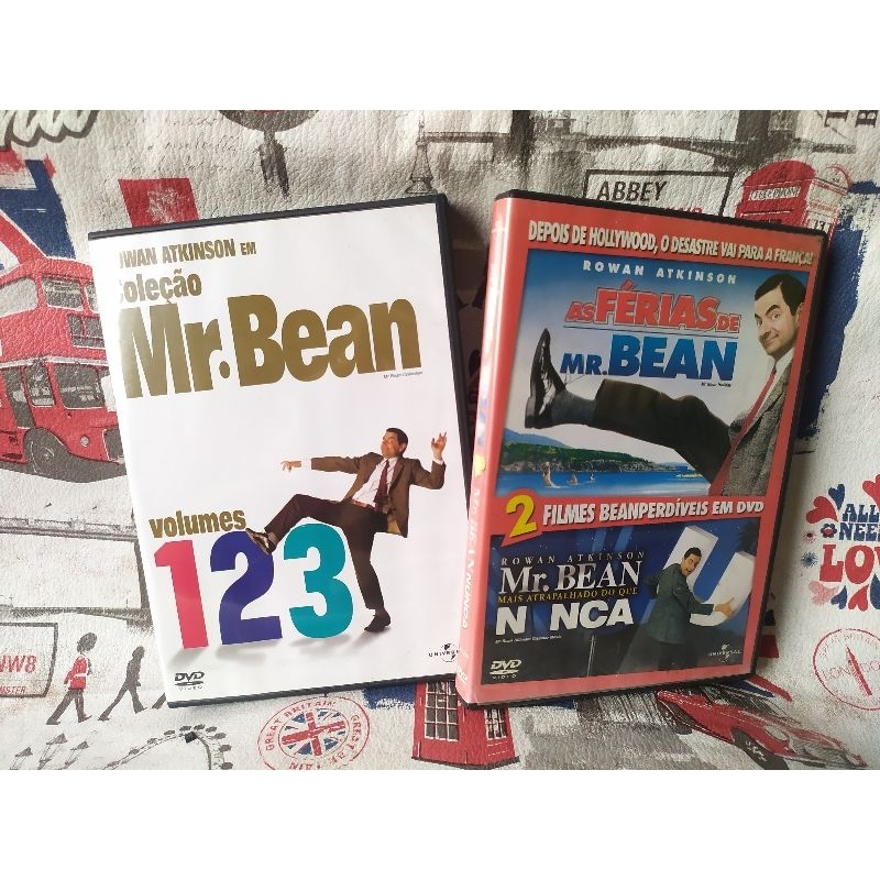 dvd opções mr. bean rowan atkinson | Shopee Brasil
