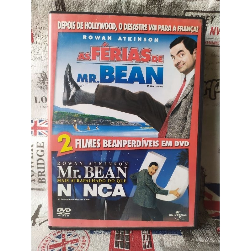 dvd opções mr. bean rowan atkinson | Shopee Brasil