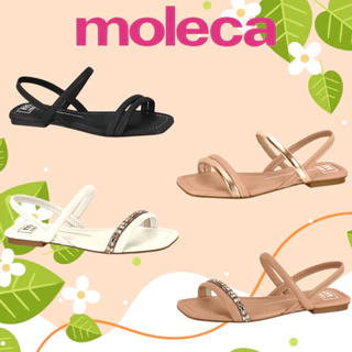 Sandália Rasteira Moleca Elegante Confortável Original do 34 ao 39