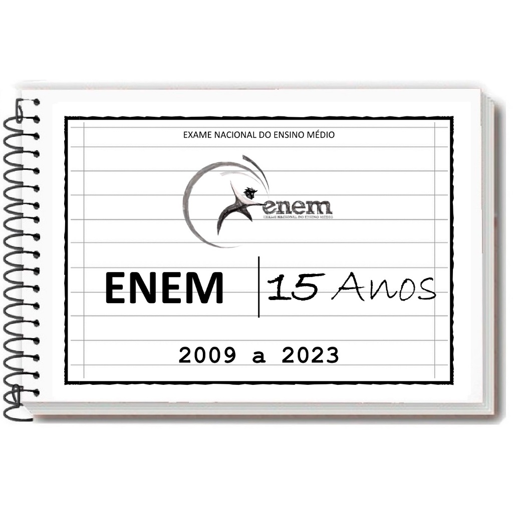 ENEM 2024 - Apostila De Provas + Gabarito + Folhas De Redação - Regular ...