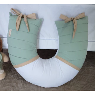 Almofada Amamentar Friends Safari Verde Erva Doce Com Branco em Oferta na Shopee