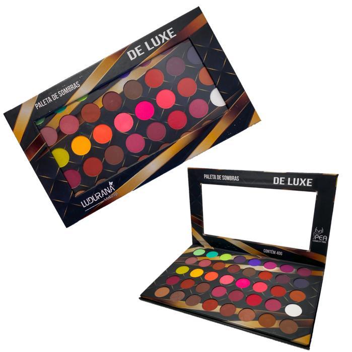 Paleta de Sombras com 40 Cores Matte Ludurana De Luxe Longa