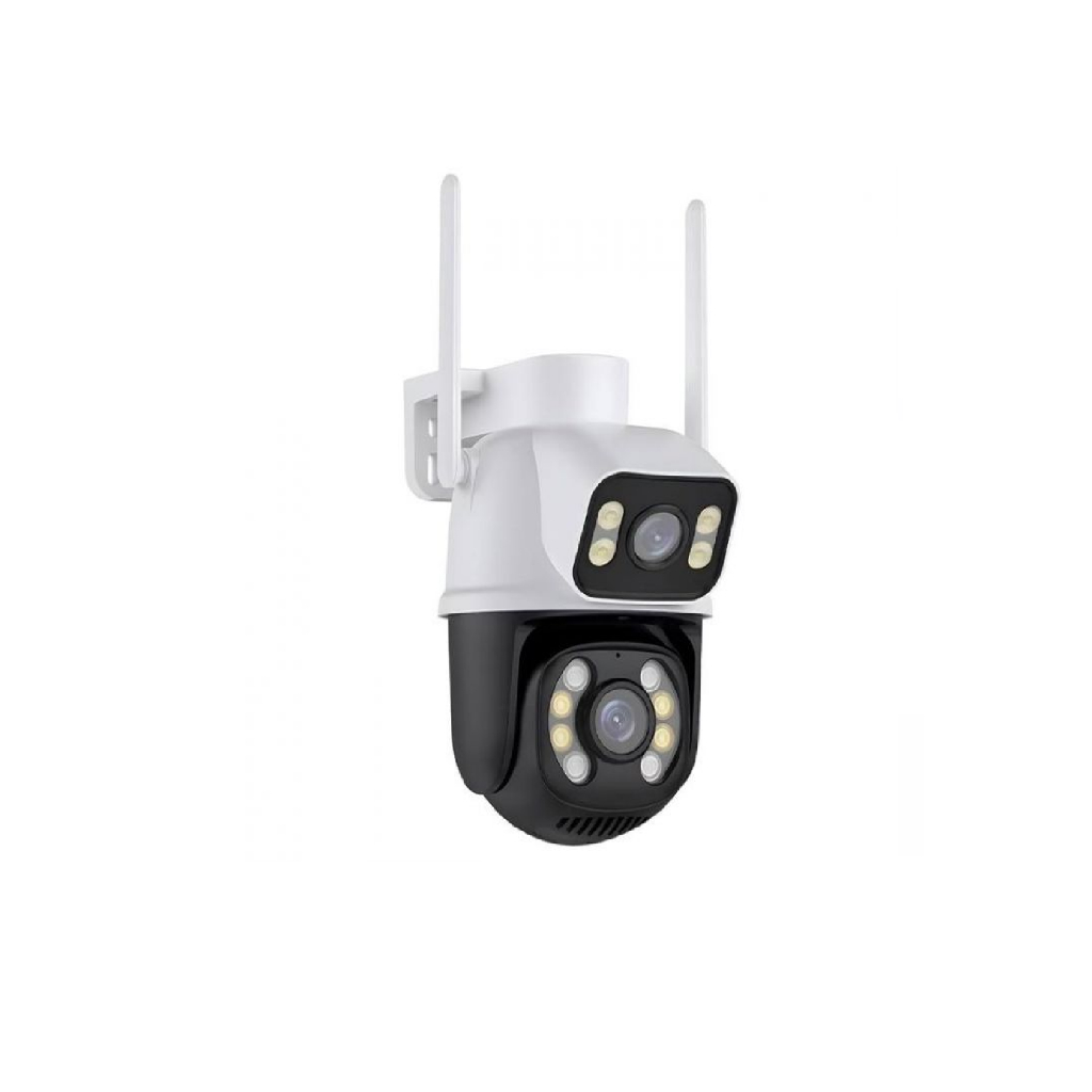 Câmera Dupla Mini Speed Dome Wi-Fi Infravermelho Starcolor Detecção de ...