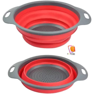 Escorredor de Silicone Retrátil Multiuso - Redondo