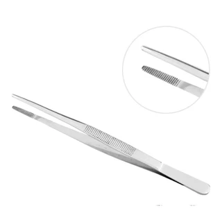 Pinça Anatômica Dissecção 14cm / 16cm Aço Inox - Social Instrumentos.