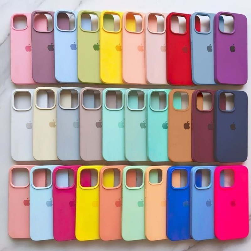 Capa Case Capinha Silicone Aveludada Para IPhone 15/ 15 Pró/ 15 Plus/ 15 Pro Max