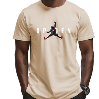 Camiseta Homem Aranha Camisa Air Spidey Miles Morales Marvel Super Heróis Spider Man Envio Rápido