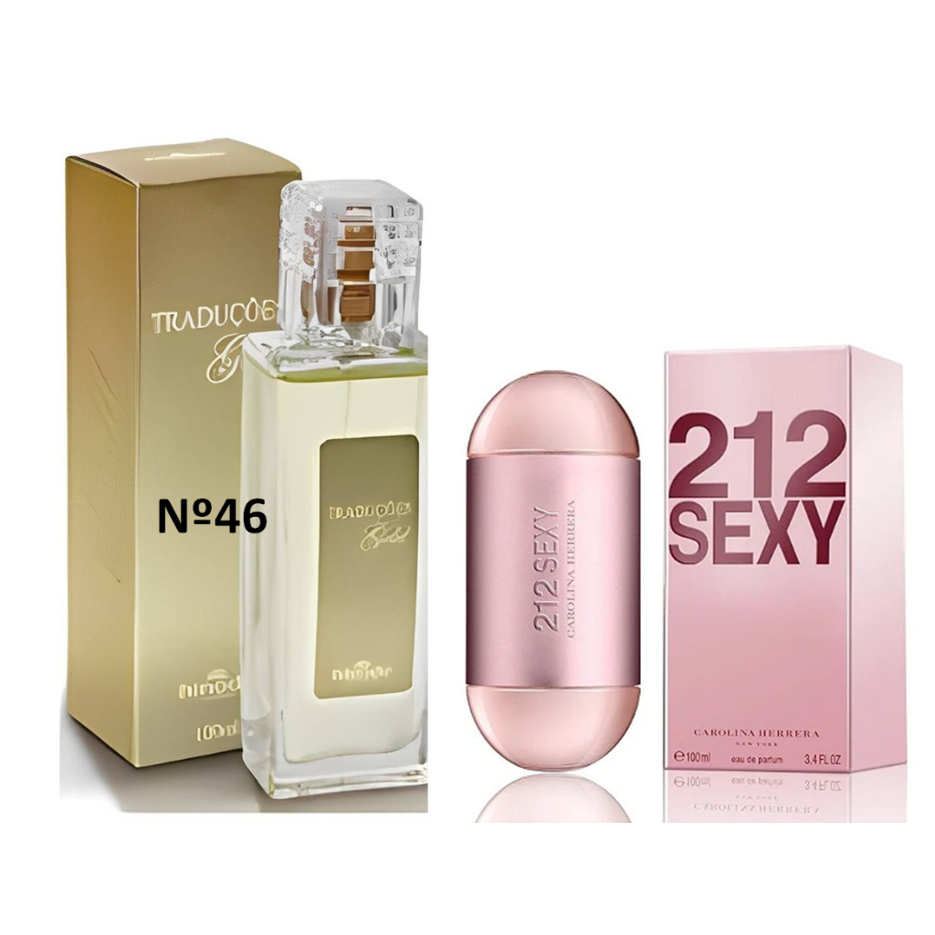 Perfume Feminino Traduções Gold Nº 63 Hinode - Nova Embalagem - Fragrância  Woody Oriental - Spot For Her 75ml