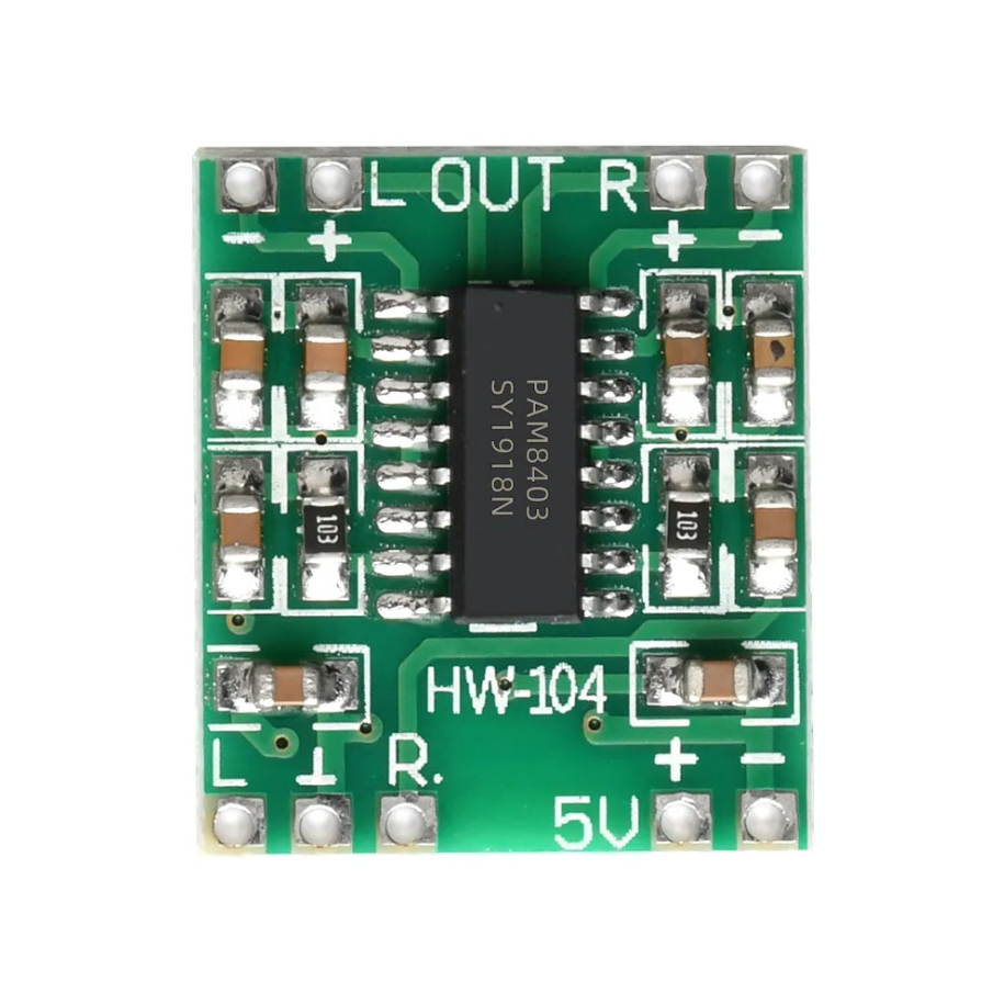 5 stücke Leistungsverstärker Bord 3 Watt + 3 Watt Typ D PAM8403 Digital