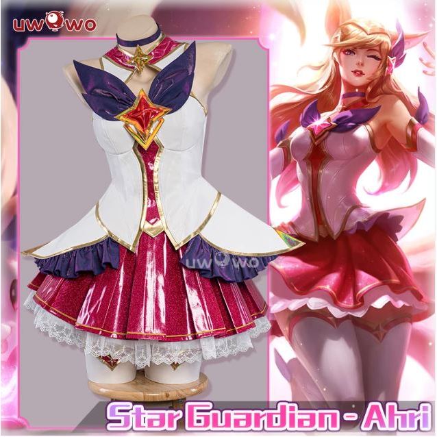 Cosplay Ahri Star Guardian Uwowo XXXL pronta entrega novo