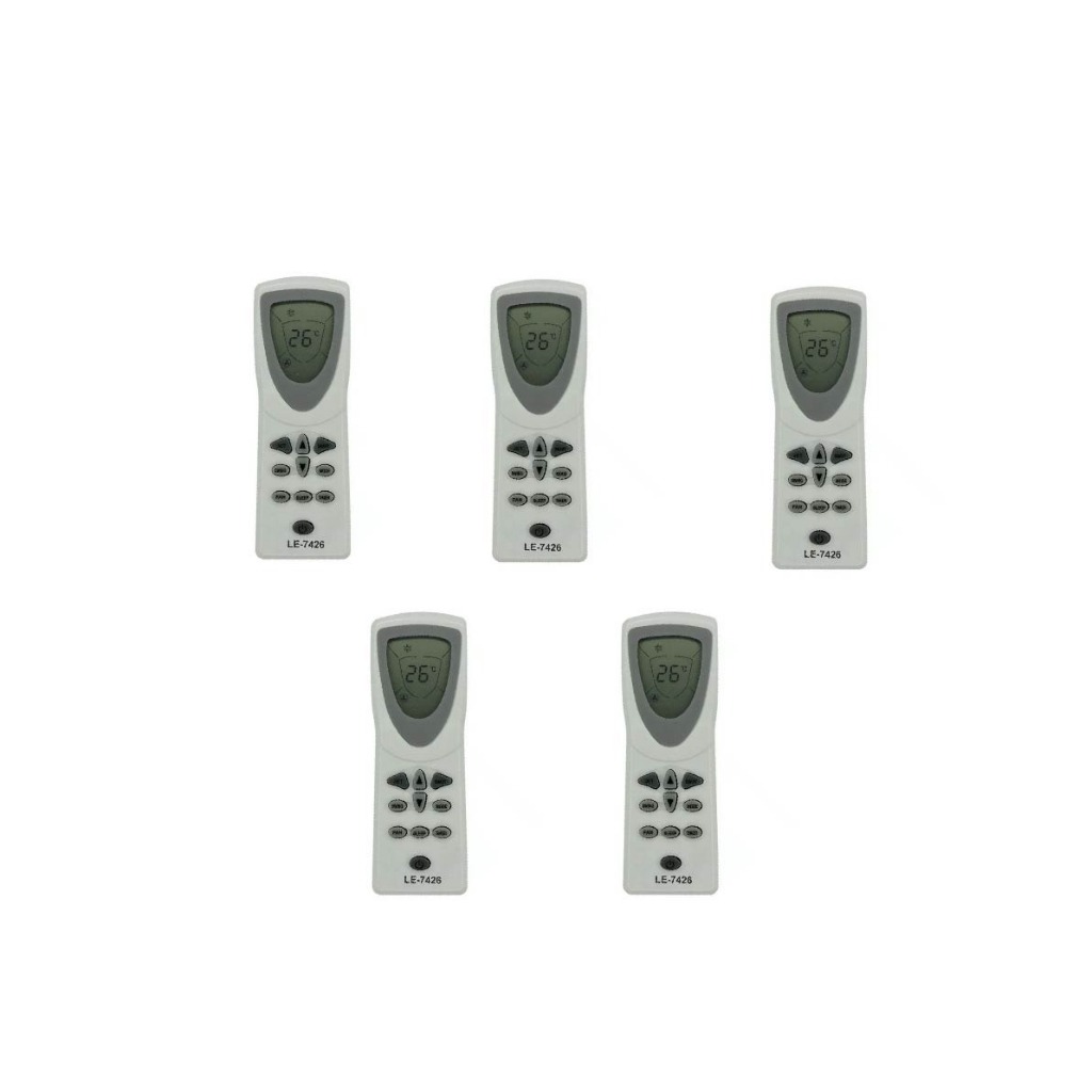 Kit 5 Controles Para Ar Condicionado Split Bem Estar Consul