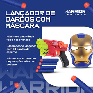 Preços baixos em Homem de Ferro NERF Pistolas de Dardos e Dardos