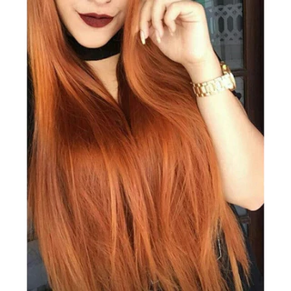Cabelo Aplique Tic-tac Extensão Alongamento Cor Ruivo
