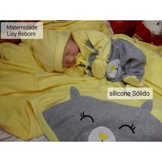 Bebe Reborn De Silicone Solido Macio e Molinho Menino - Dondoquinha Reborn  - Bebê Reborn