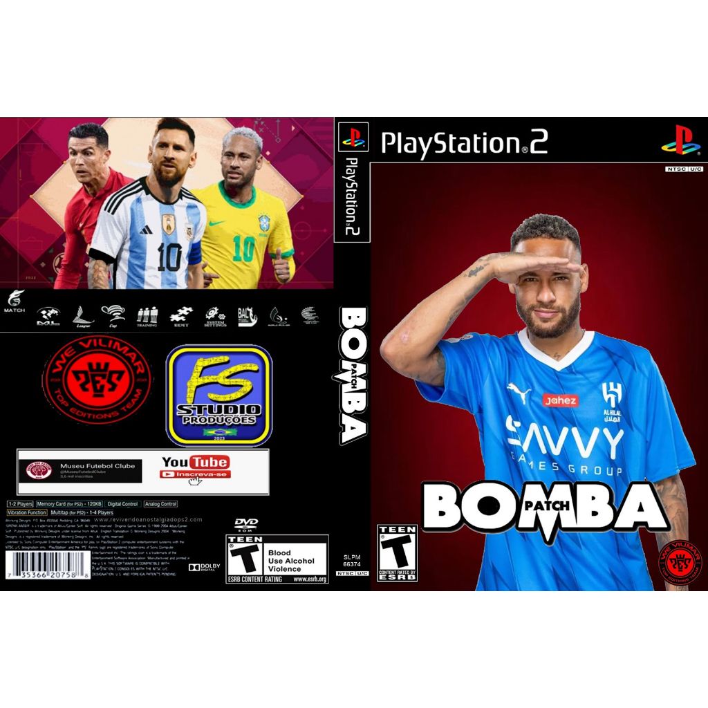 Bomba Patch 2024 (Outubro 2023) Ps2 / Play 2 Português Repro