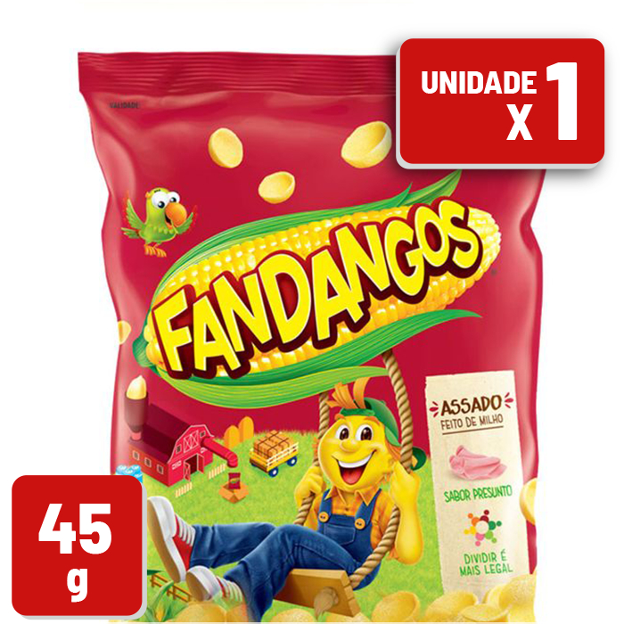 Salgadinho Elma Chips Fandangos Presunto Pacote 45g Shopee Brasil 0886