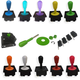 2 Comandos Completo Com Micros para Arcade/fliperama (2 Unidades)