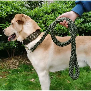 Guia Corda Artesanal Para Passeio Super Resistente Cachorro Grande Médio Porte Reforçado