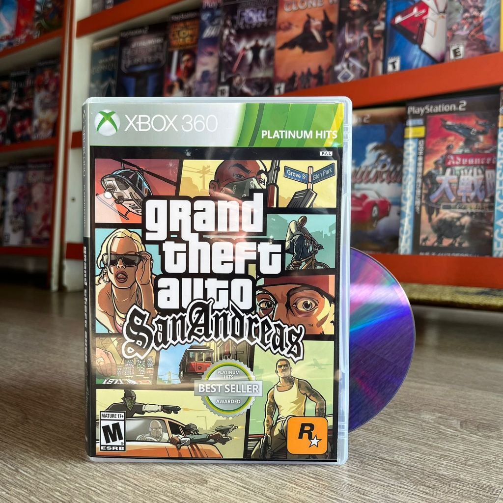 GTA San Andreas - Xbox 360 | Shopee Brasil