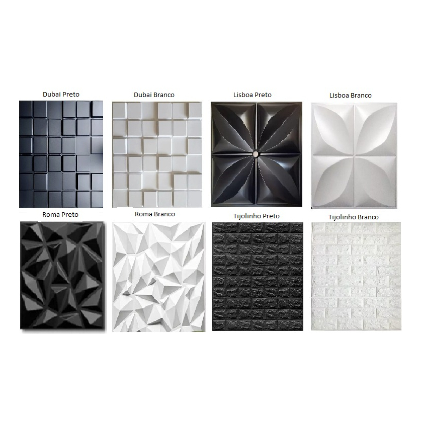 5 Revestimentos 50x50 para Moldura Parede Textura Alto Relevo Placa 3d Decorativa