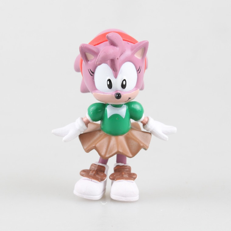 Combo Sonic e Amy Rose De Pelúcia 50cm exclusivo promoção dia das crianças!